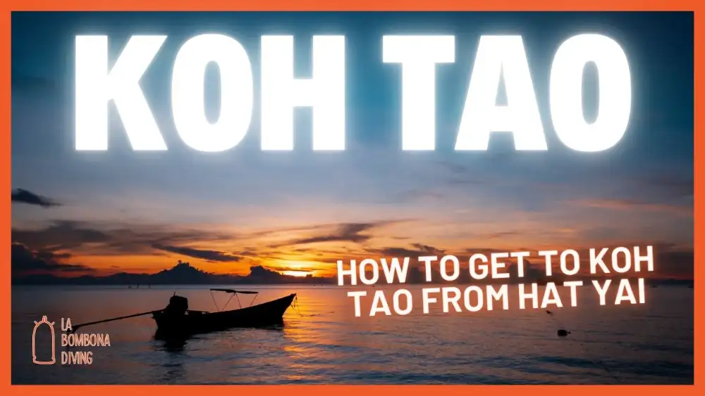How to get to Koh Tao from Hat Yai — a ferry crossing the Gulf of Thailand towards the island